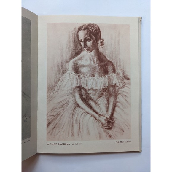 Some Beautiful Women of To-Day Drawn by Nicholas Egon (1952) Vintage Hardcover - Picture 8 of 9